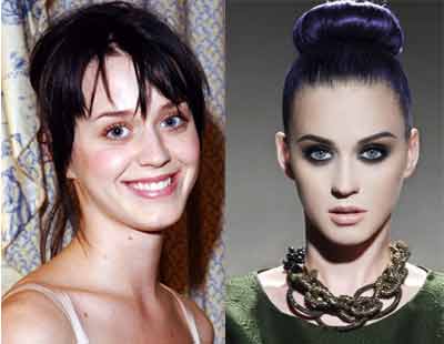 چهره های معروف قبل و بعد از آرایش